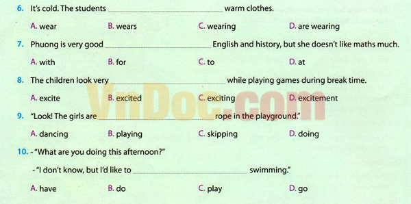 Tiếng Anh lớp 6 chương trình mới Tiếng Anh 6 Thí điểm