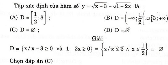 Giải bài tập trang 50, 51 SGK Đại số 10: Ôn tập chương 2