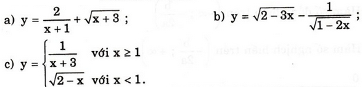 Giải bài tập trang 50, 51 SGK Đại số 10: Ôn tập chương 2