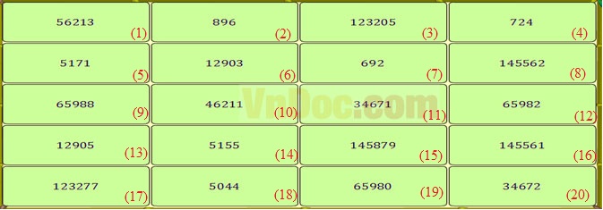 Đề thi Violympic Toán tiếng Anh lớp 4 vòng 2