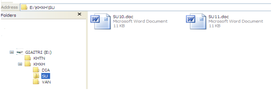 Đề thi học kì 1 môn Tin học lớp 10