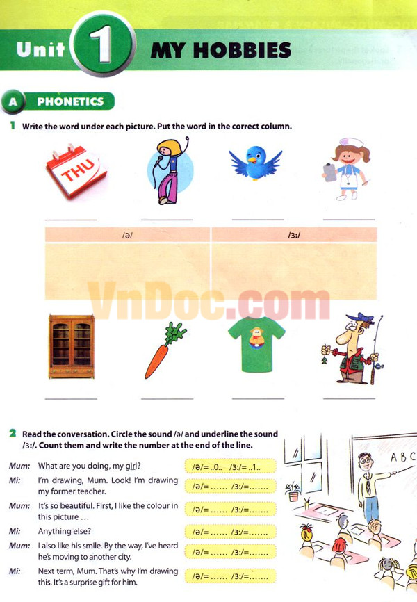 Tiếng Anh lớp 7 Chương trình mới