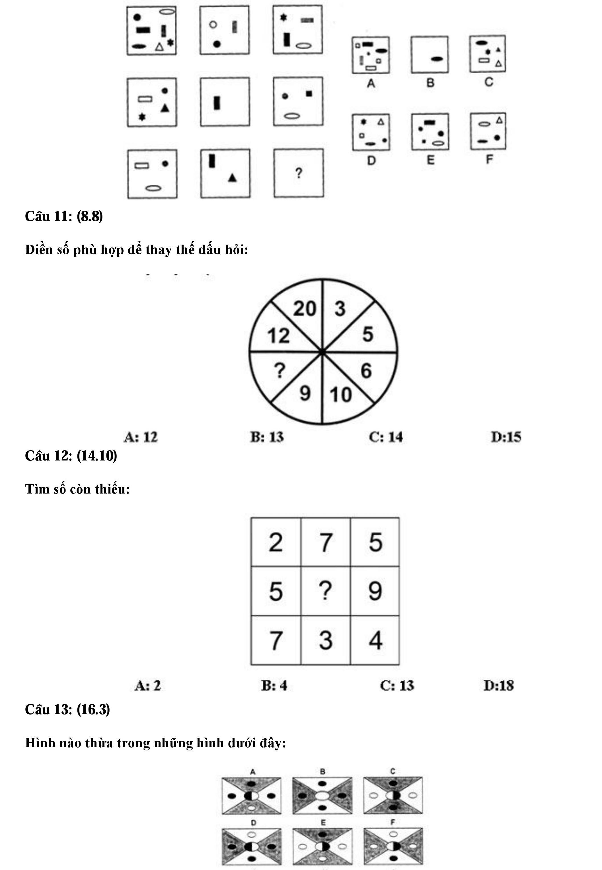 30 bộ đề thi tuyển vào các ngân hàng