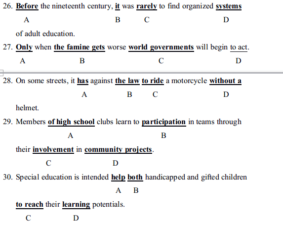 Bài tập Tiếng Anh 11 unit 5 có đáp án Bài tập Tiếng Anh 11 unit 5