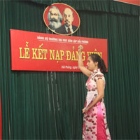 Mẫu lời tuyên thệ kết nạp đảng viên mới