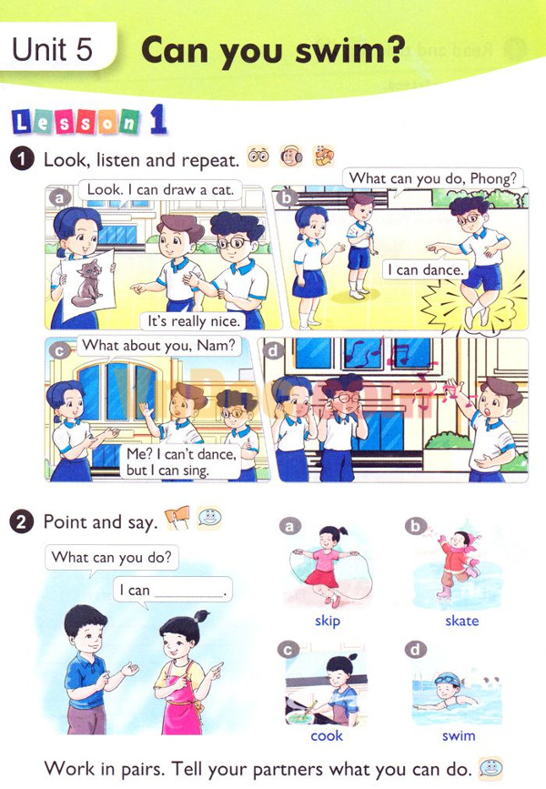 Đề thi học kì 2 môn Tiếng Anh Lớp 4