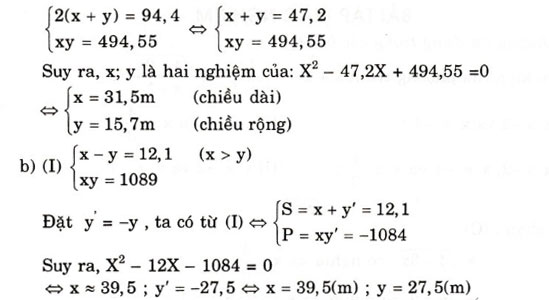 Giải bài tập trang 70, 71, 72 SGK Đại số 10: Ôn tập chương 3