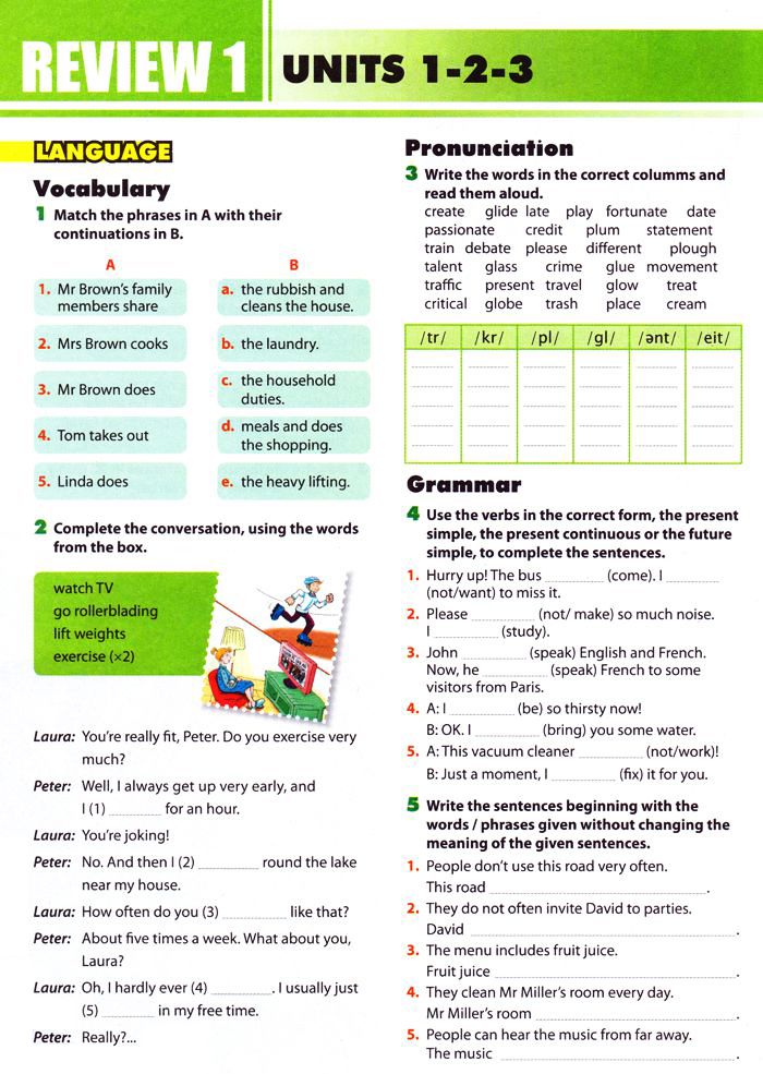 Tiếng Anh lớp 10 chương trình mới kèm bài tâp Tiếng Anh lớp 10 chương trình mới