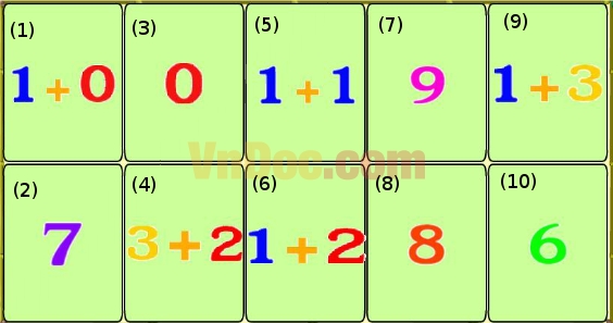 Đề thi Violympic Toán lớp 1 vòng 5