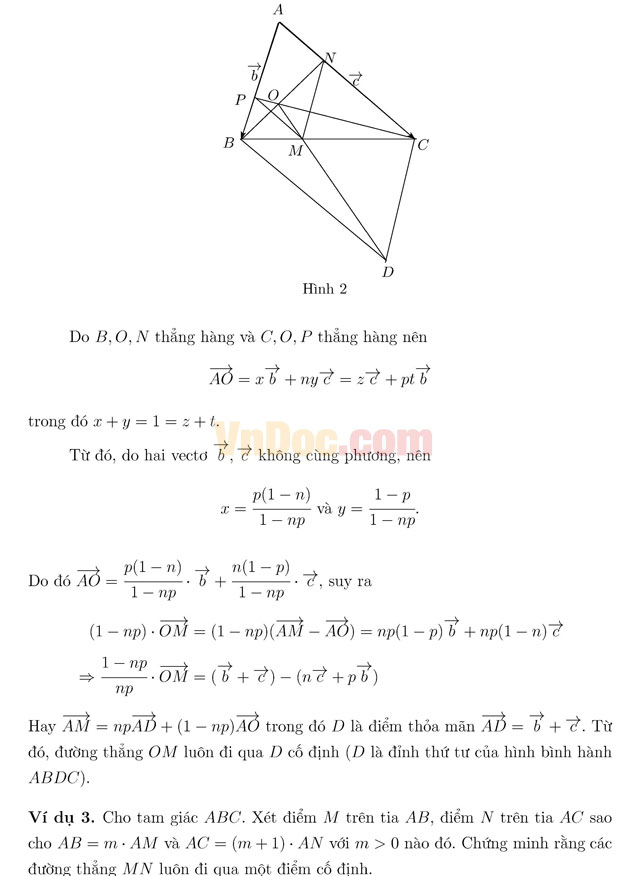 Phương pháp chứng minh bài toán đồng quy, thẳng hàng