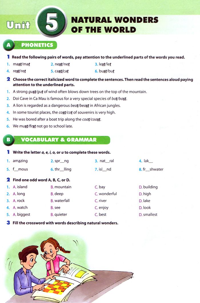 Bài tập Tiếng Anh lớp 6 Tài liệu ôn tập tiếng anh lớp 6