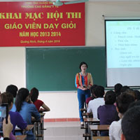 Đề thi giáo viên dạy giỏi môn Ngữ văn cấp THPT tỉnh Quảng Ninh năm học 2013 - 2014