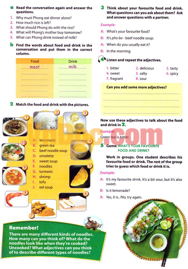 Đề thi Olympic và đáp án: Môn Tiếng Anh lớp 7