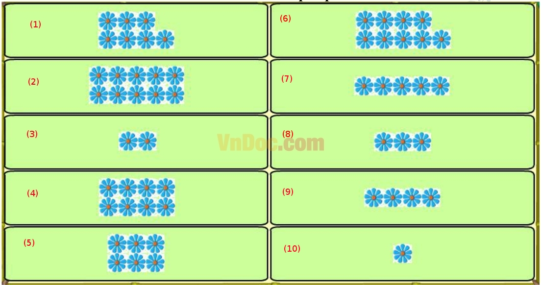 Đề thi Violympic Toán Tiếng Anh lớp 1 vòng 4