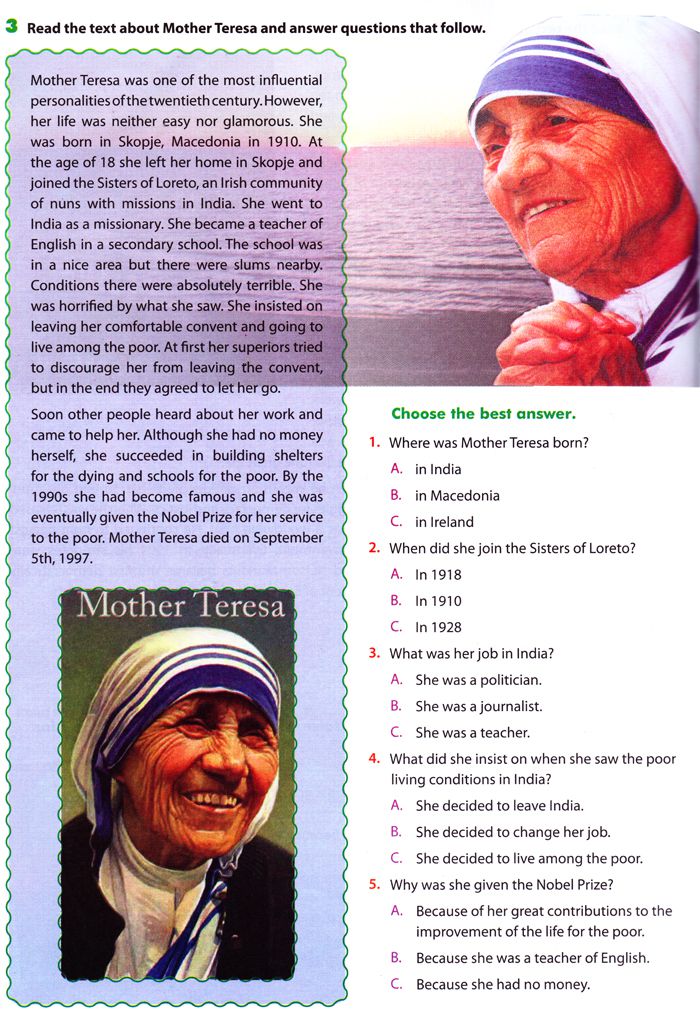 Tiếng Anh lớp 10 Chương trình mới Unit 4