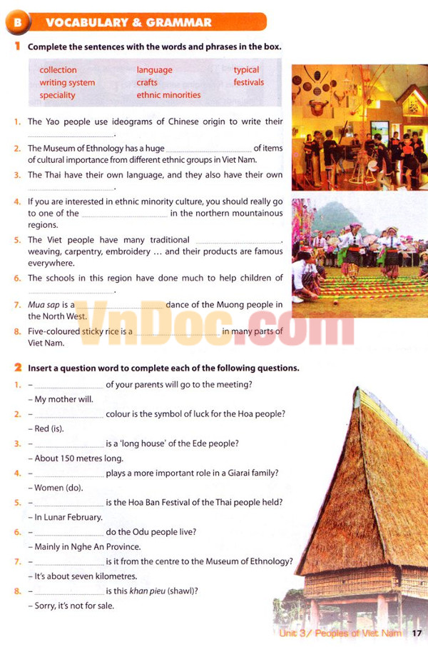 Tiếng Anh lớp 8 Tiếng Anh lớp 8