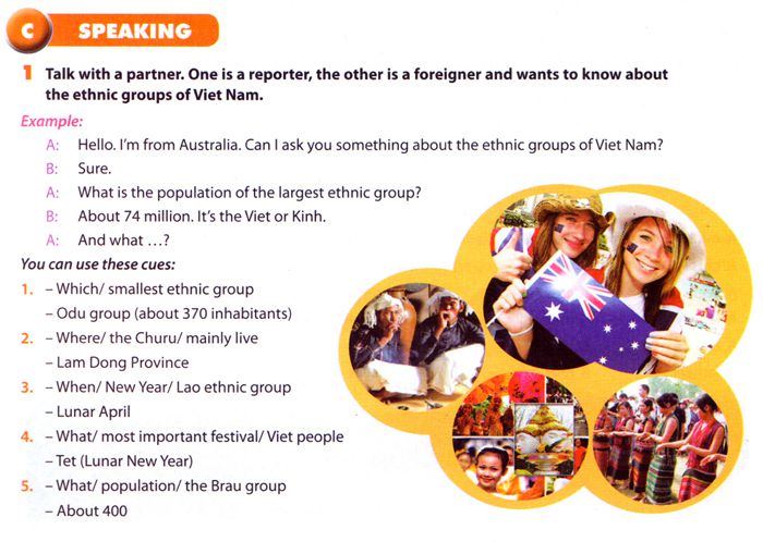 Tiếng Anh lớp 8 Chương trình mới Unit 3: Peoples of Vietnam Bộ đề trắc nghiệm Tiếng Anh lớp 8 (học kỳ I)