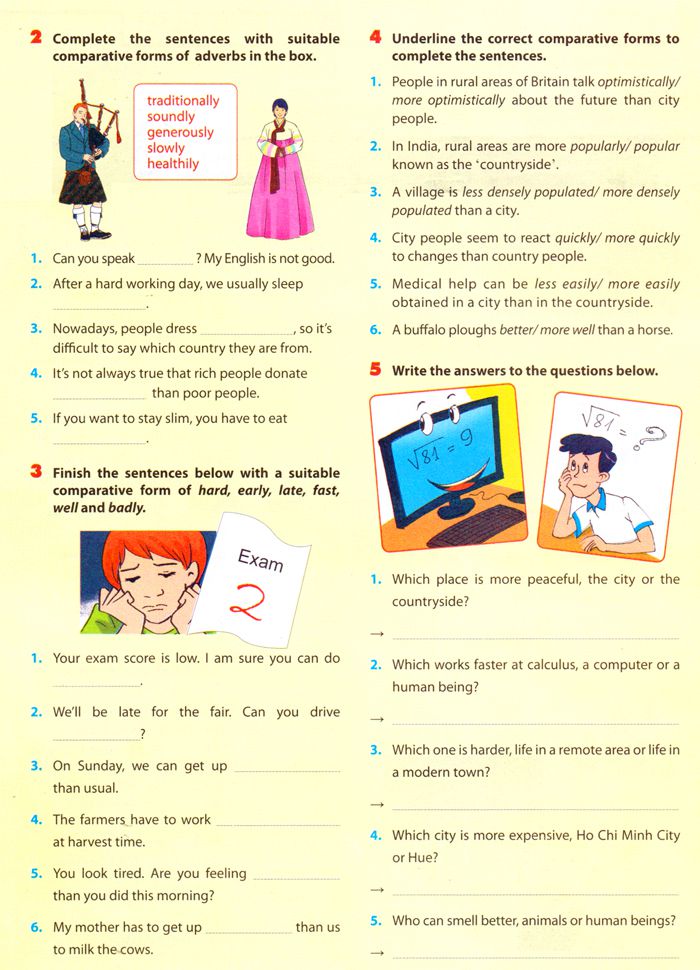 Bài tập Tiếng Anh lớp 8 Đề kiểm tra giữa học kì I môn Tiếng Anh 8