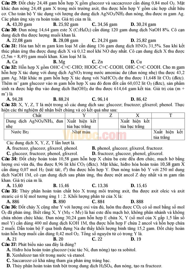Đề thi thử THPT Quốc gia năm 2017 bài thi Khoa học tự nhiên - môn Hóa học trường THPT Hàn Thuyên, Bắc Ninh (Lần 1) Đề thi thử THPT Quốc gia năm 2017 bài thi Khoa học tự nhiên - môn Hóa học có đáp án
