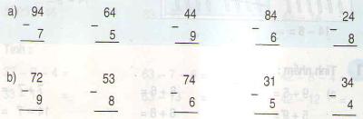 Giải bài tập trang 62 SGK Toán 2