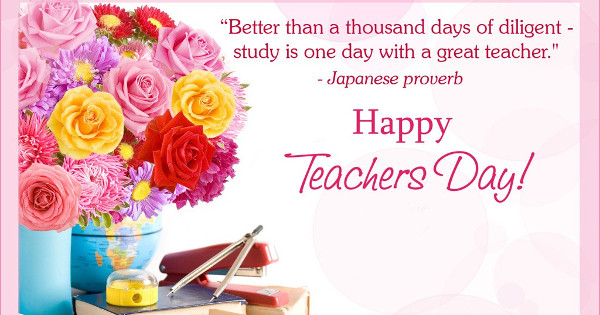 Bài thơ Tiếng Anh tri ân thầy cô