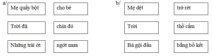 Đề cương ôn tập học kì 1 môn Toán, Tiếng Việt 