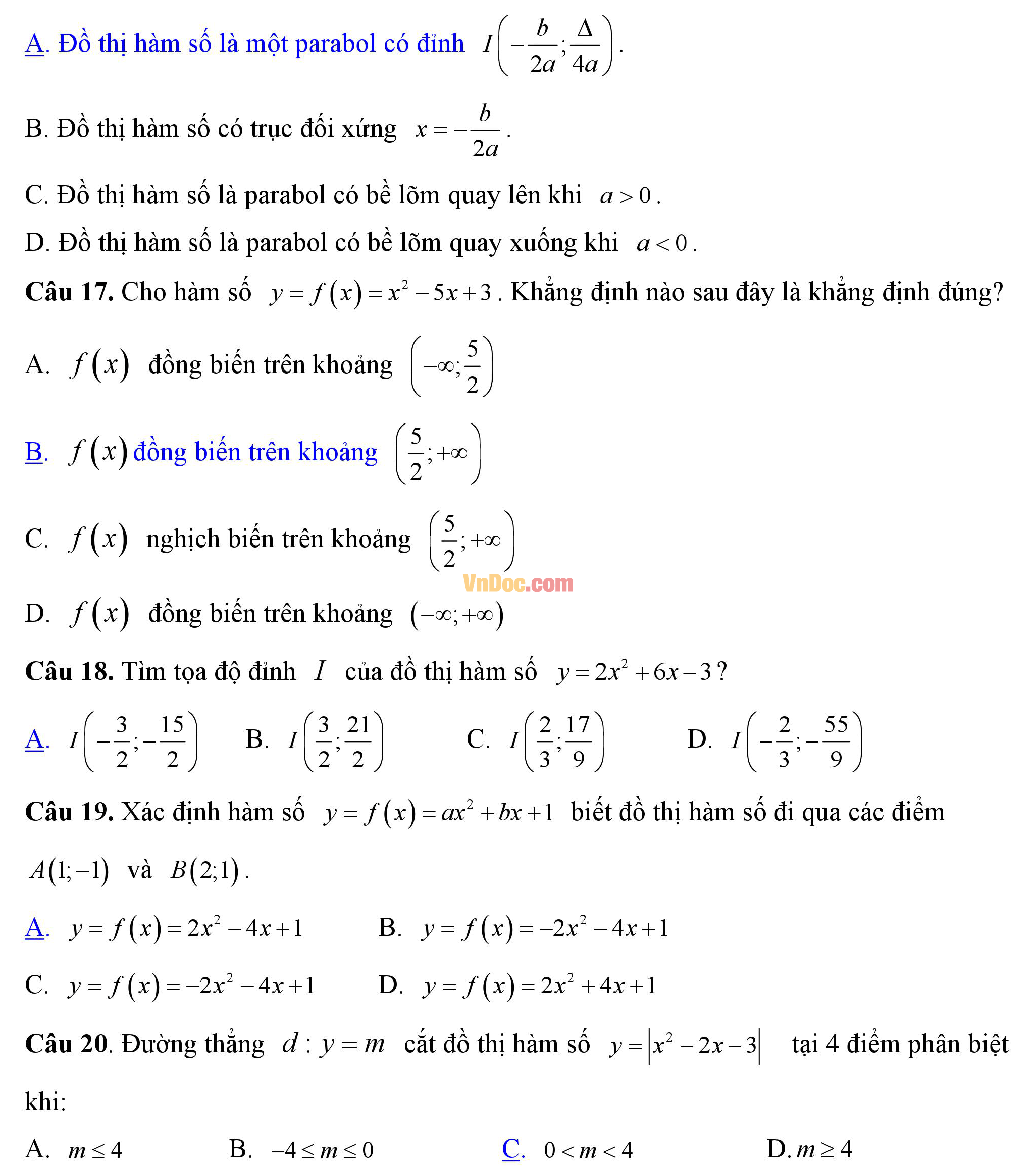 Đề kiểm tra 1 tiết hk1 môn Toán lớp 10 Đề kiểm tra 1 tiết hk1 môn Toán lớp 10