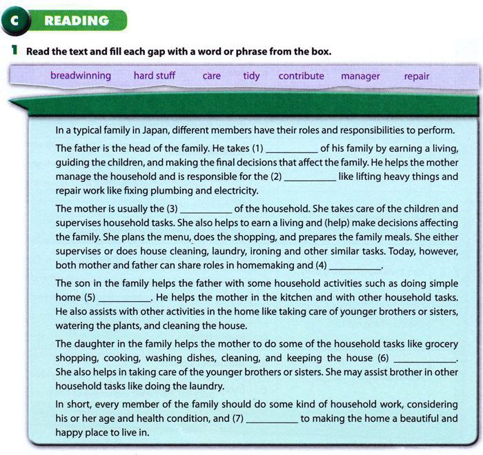 Bài tập bổ trợ Unit 1 Tiếng Anh lớp 10 Thí điểm