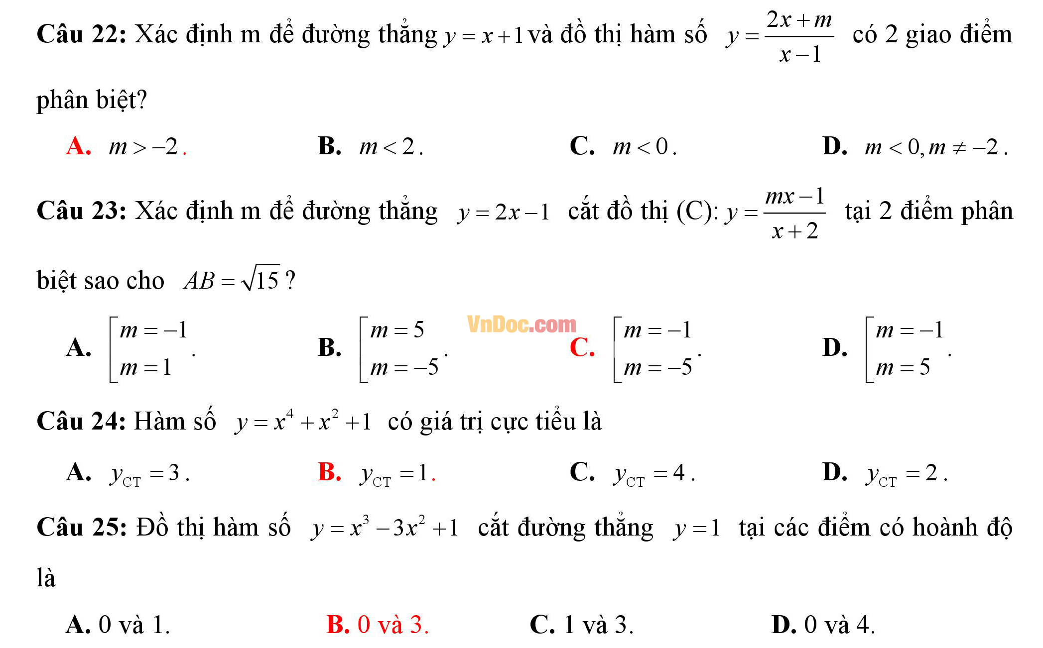 Đề kiểm tra 1 tiết hk1 môn Toán lớp 12