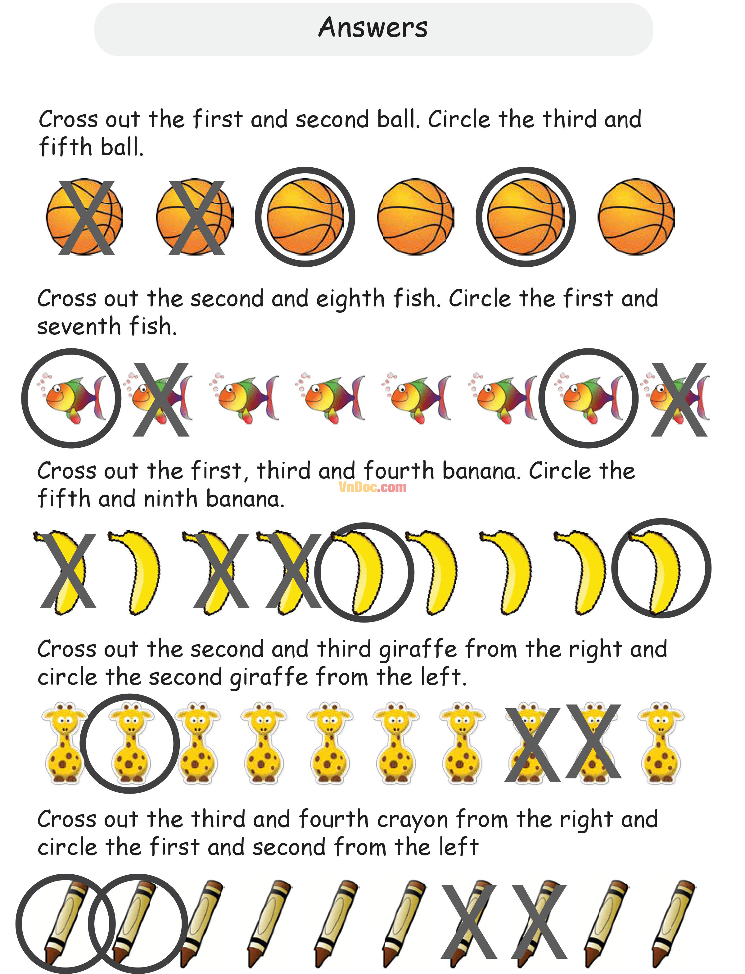 Học Toán Tiếng Anh lớp 1 bài 13