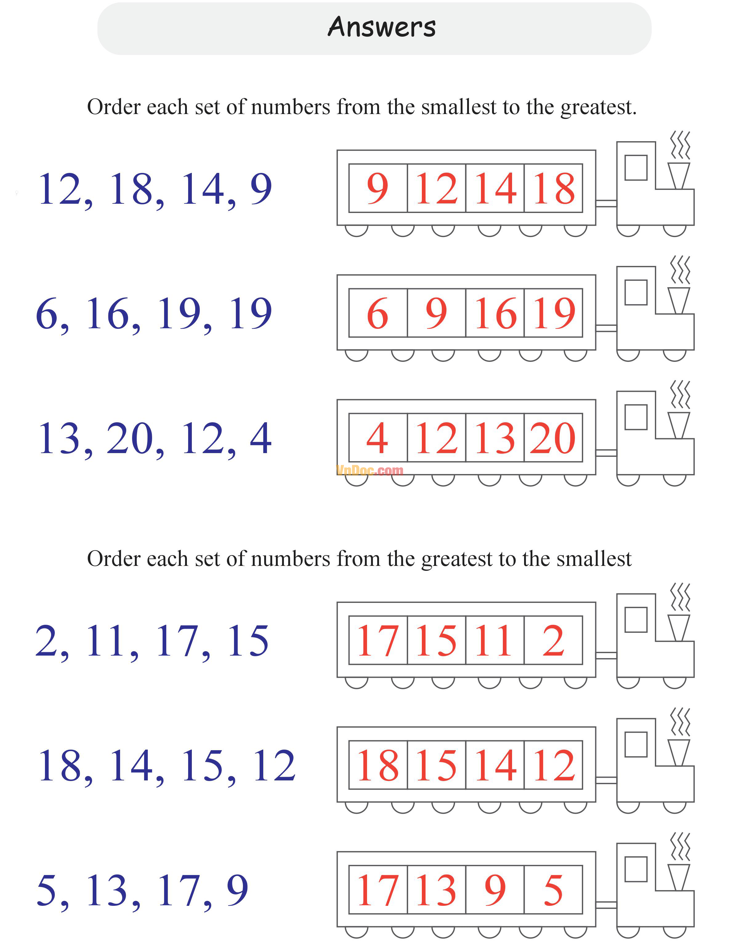 Học Toán Tiếng Anh lớp 1 bài 14