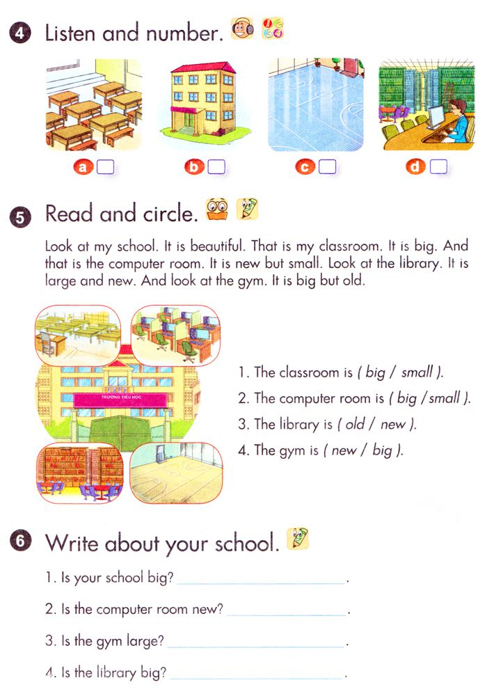 Bài ôn tập tiếng Anh lớp 3 theo sách mới có đáp án