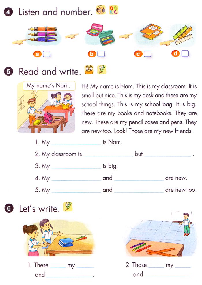 Đề thi Olympic Tiếng Anh lớp 3