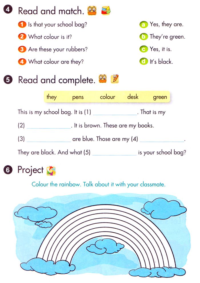 Đề thi môn Tiếng Anh lớp 3