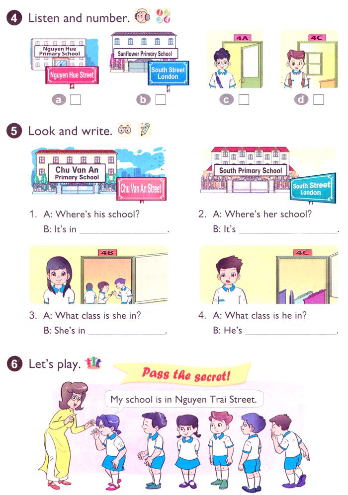 Tiếng Anh lớp 4 Chương trình mới Unit 6 Giáo án Tiếng Anh lớp 4 chương trình thí điểm