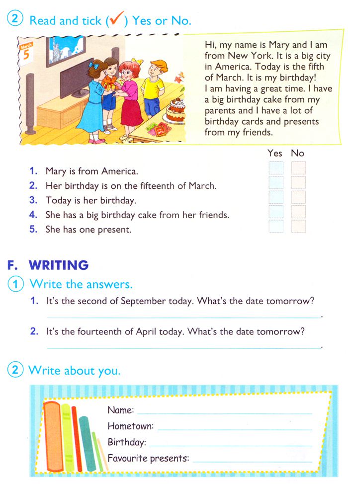 Đề thi Olympic Tiếng Anh lớp 5