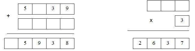 Đề thi học kì 1 mônn Toán lớp 4
