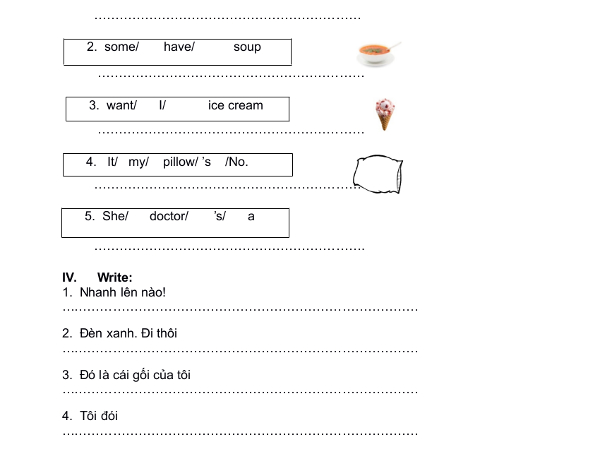 Tài liệu học tiếng Anh trẻ em lớp 2
