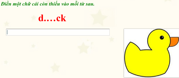 Bộ đề thi tiếng anh cho học sinh lớp 1