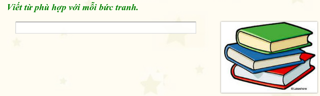 Bài tập Tiếng Anh lớp 1 