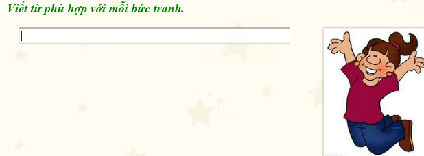 Bài tập tiếng Anh cho trẻ em lớp 1