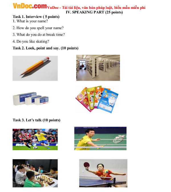 Bài tập tiếng Anh trẻ em lớp 3 cho bé 8 tuổi 