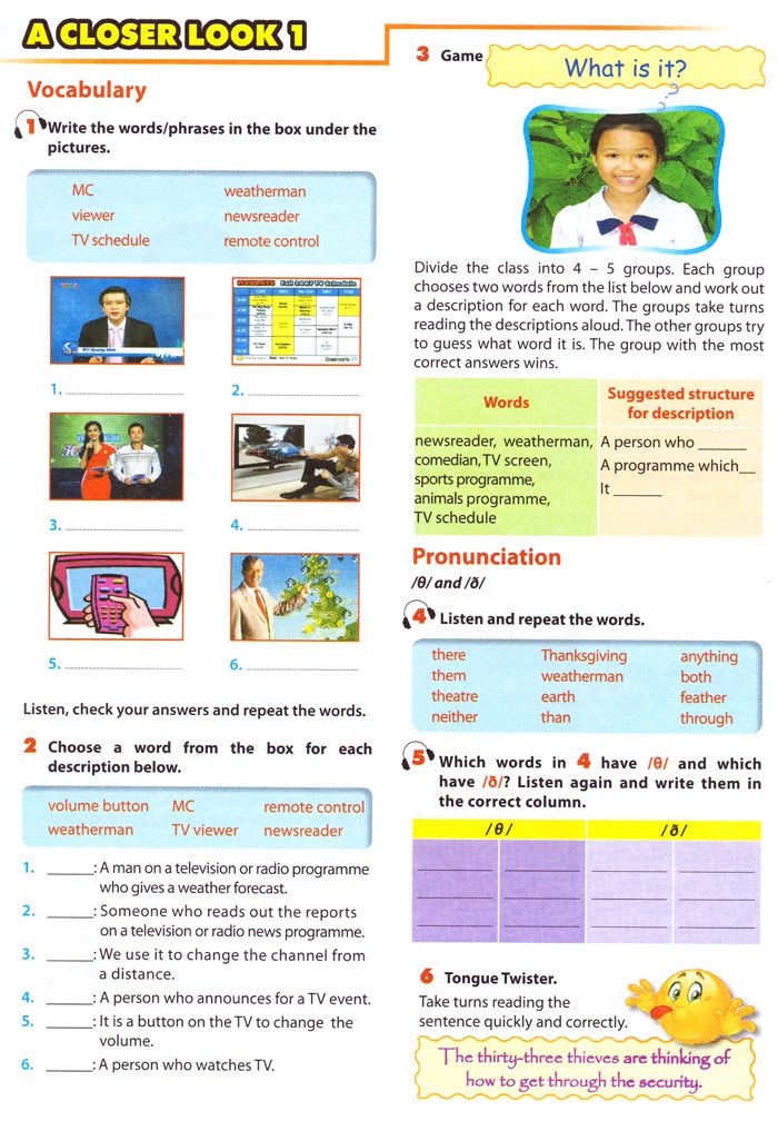 Bài giảng môn Tiếng Anh lớp 6 Unit 7