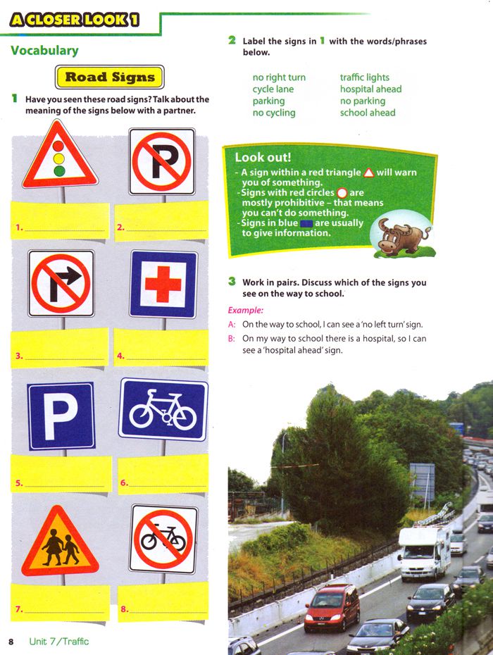 Bài giảng Tiếng Anh lớp 7 Unit 7: Traffic Tập 2 tiếng Anh 7 Chương trình mới