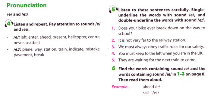 Tiếng Anh lớp 7 chương trình mới Bài giảng Tiếng Anh lớp 7 Unit 7: Traffic