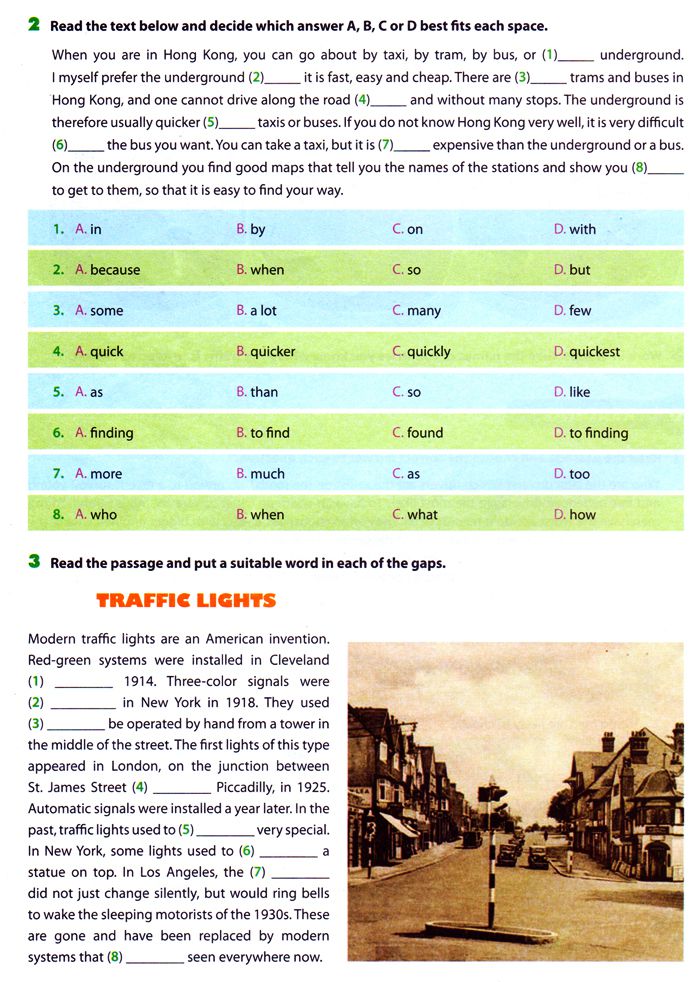 Tiếng Anh lớp 7 chương trình mới Bài giảng Tiếng Anh lớp 7 Unit 7: Traffic (chương trình thí điểm)