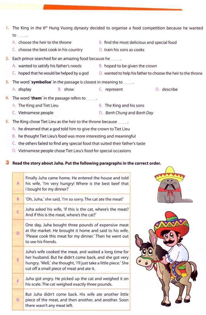 Giải tiếng anh thí điểm 8 