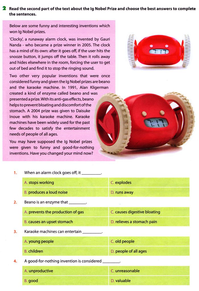 Tiếng Anh lớp 10 Chương trình mới Unit 5: INVENTIONS