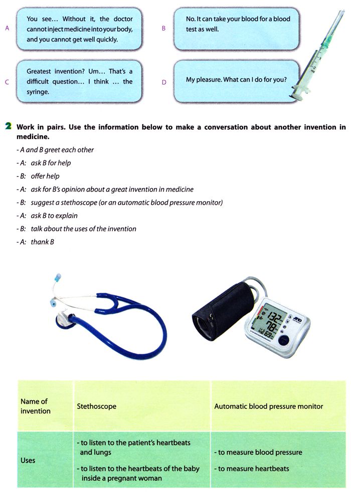Bài giảng môn Tiếng Anh lớp 10 Unit 05: Inventions