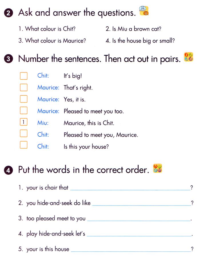 Tiếng anh lớp 3 sách mới